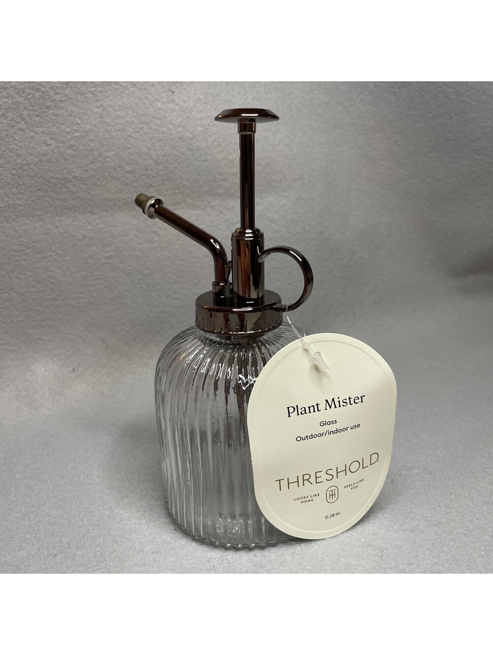 Threshold Plant Mister - Glass Indoor|Outdoor Use New With Tags